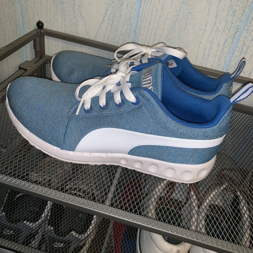 Blue/White Puma